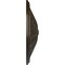 Ekena Millwork Brontes Ceiling Medallion (Fits Canopies up to 3 5/8"), 25 1/2"OD x 5 1/2"P, Stone Hearth Crackle CM25BRSHC - alternate 3